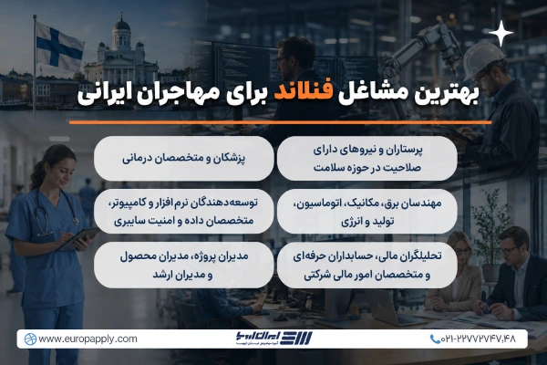 بهترین شغل های فنلاند