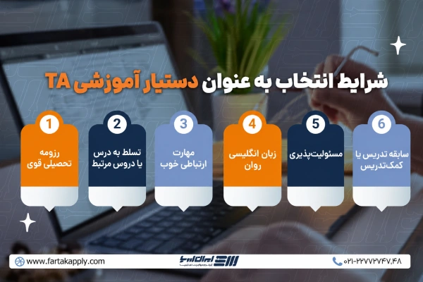 شرایط TA شدن